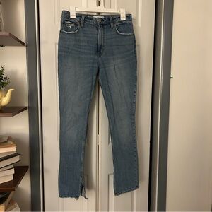 Abercrombie & Fitch Women's Bootcut Split Hem Jeans